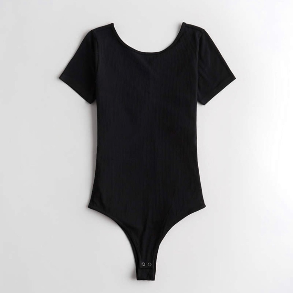 black bodysuit